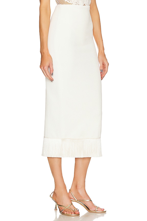 view 2 of 4 Midi Skirt in Ivory