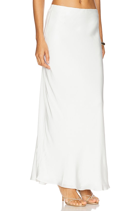 view 2 of 6 Sunset Maxi Skirt in Off White
