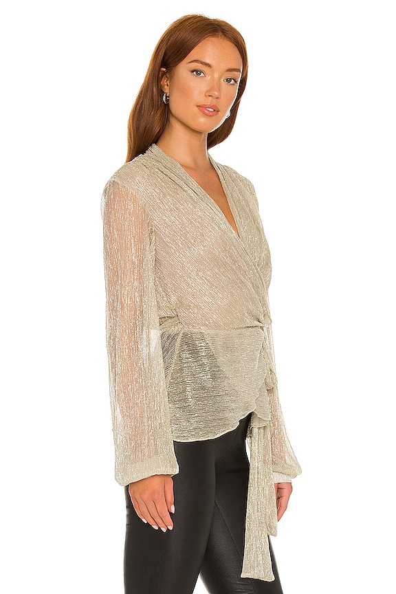 view 2 of 5 TOP ENVOLVENTE in Gold