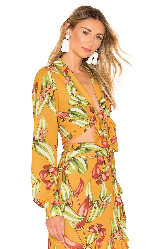 view 2 of 4 ZEBRINA 탑 in Yellow