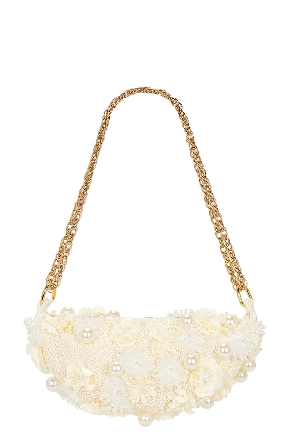 view 1 of 5 Bruma Flower Bag in Off White