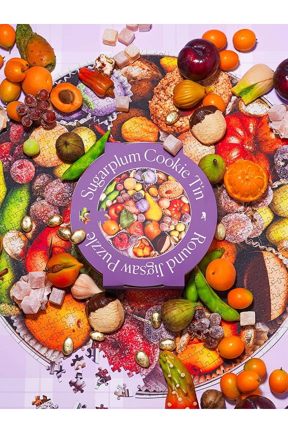 view 2 of 3 750 Piece Sugarplum Cookie Tin in 