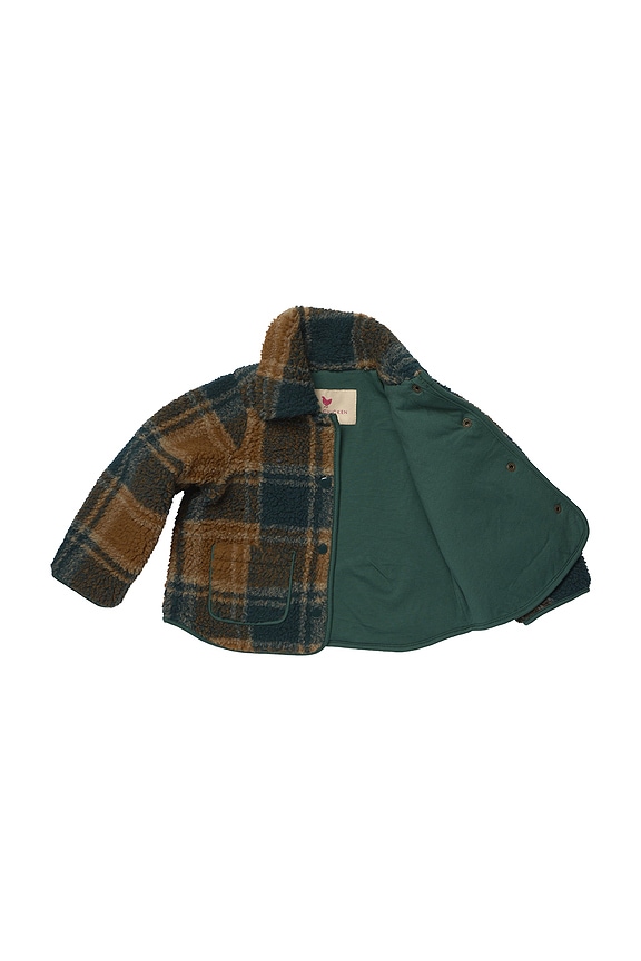 view 2 of 4 Boys Jace Jacket in Pumpkin Patch Plaid