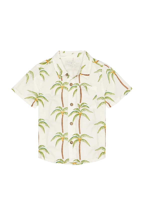 view 1 of 2 CHEMISE JACK in Cream Palm Tree