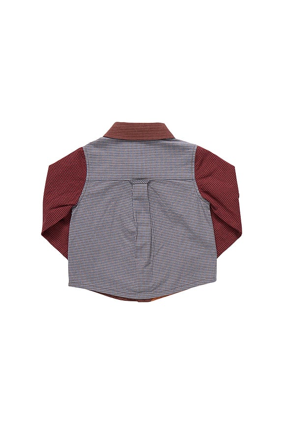 view 2 of 3 CAMISA JACK in Mixed Checks