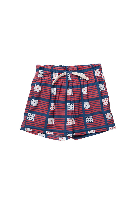 view 1 of 2 MAILLOT DE BAIN in Navy Flag