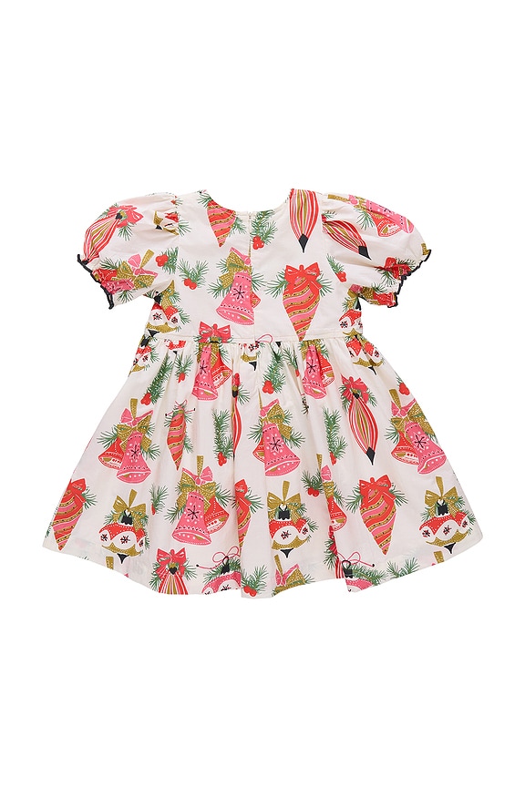 view 2 of 2 Girl Hermione Dress in Holly Bells