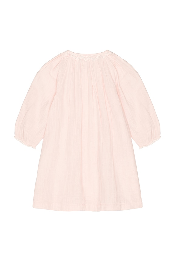 view 2 of 2 Girls Ava Dress in Gardenia White Embroidery