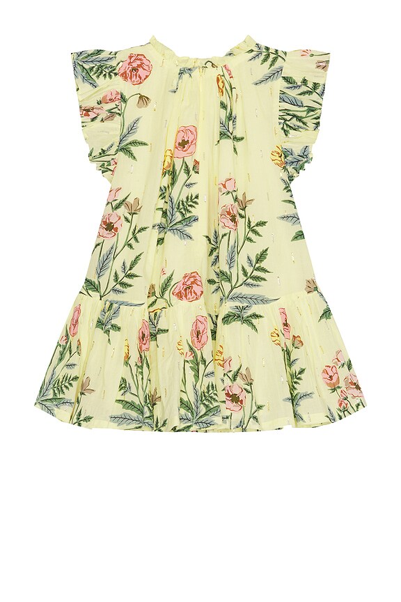 view 2 of 4 HARPER 원피스 in Pale Yellow Poppy