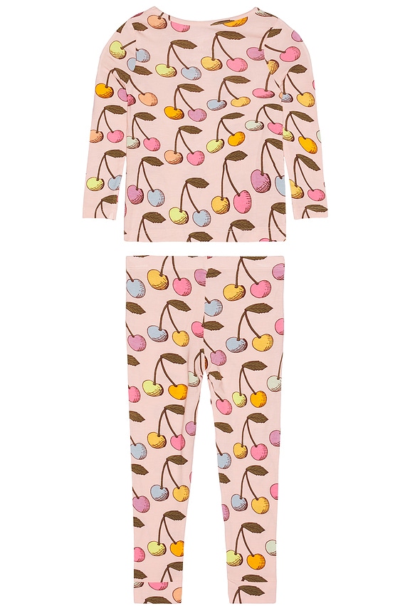 view 2 of 2 CONJUNTO PIJAMA BAMBOO in Cloud Pink Cherry
