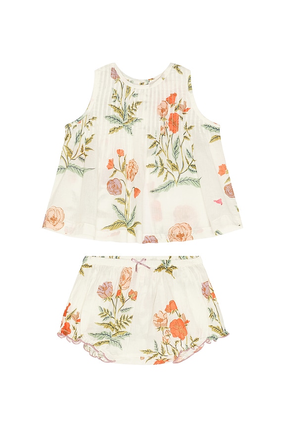 view 1 of 2 Baby Girls Jaipur 2-Piece Set in Rosewick Poppy