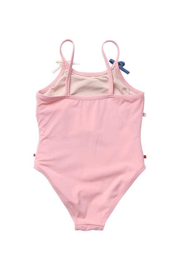view 2 of 2 Girls Lottie Suit in Pink Bows