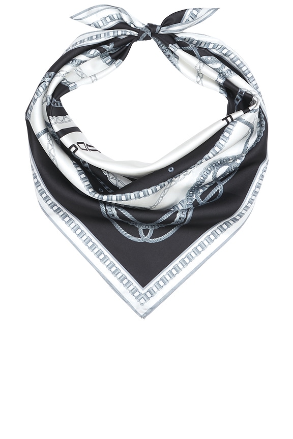 view 2 of 3 PAÑUELO THE SHIFT SCARF in Black & White