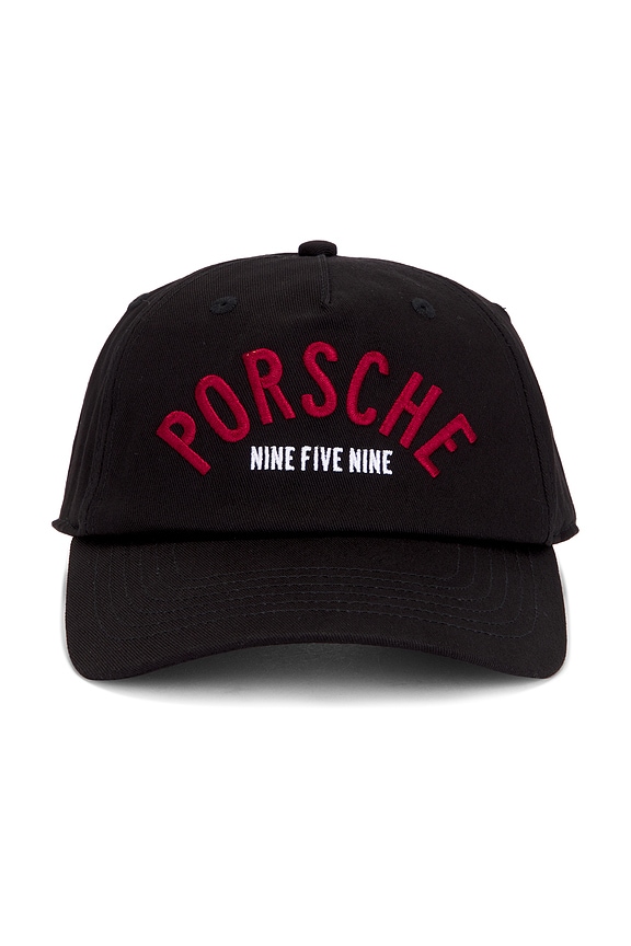 view 2 of 3 SOMBRERO PORSCHE HAT IN BLACK in Black