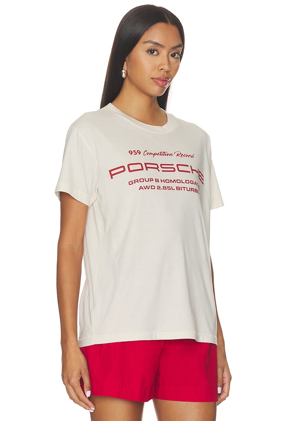 view 2 of 5 CAMISETA TURBOCHARGED T-SHIRT in Washed Ivory