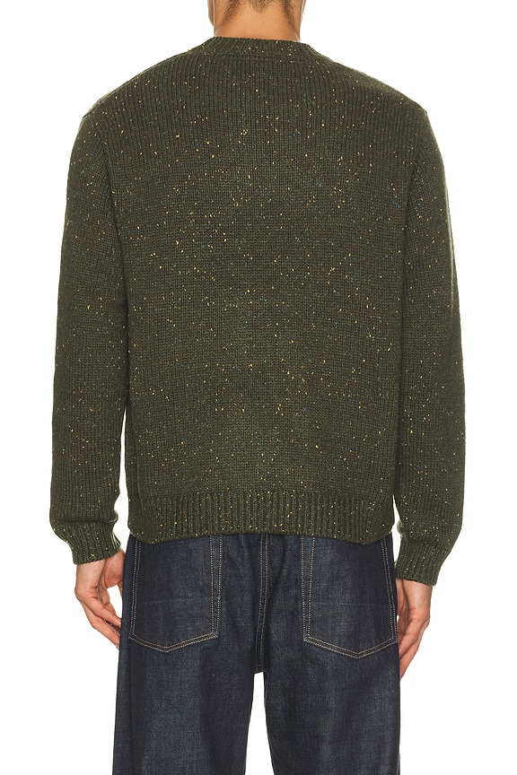 view 2 of 5 Rhodes Boxy Knitted Crew in Forest