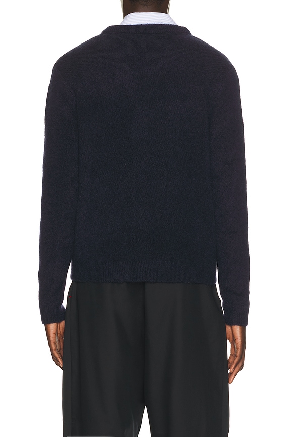 view 2 of 4 Gibson Jacquard Cardigan in Navy
