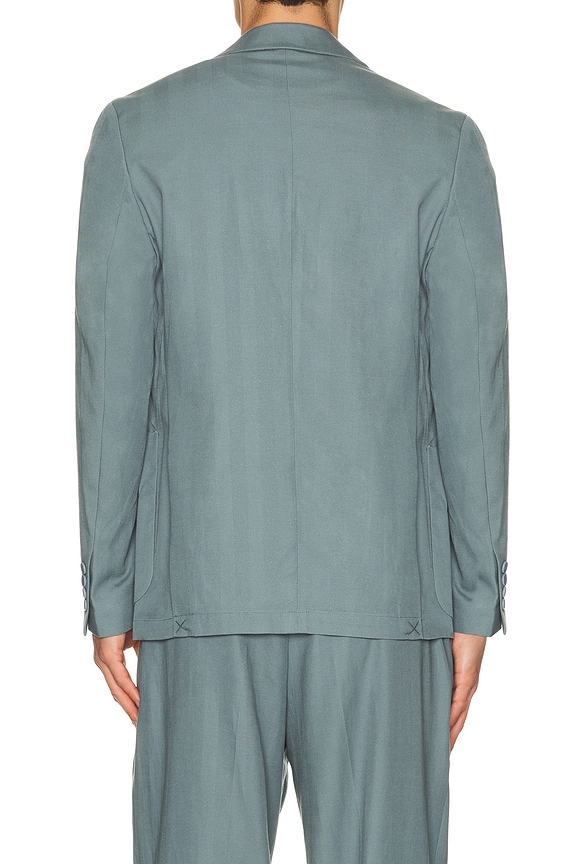 view 2 of 4 Lyocell Regular Blazer in Slate Blue