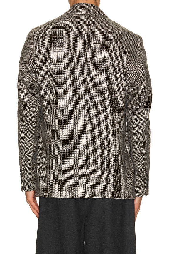 view 2 of 4 Wilde Birdseye Regular Blazer in Brown