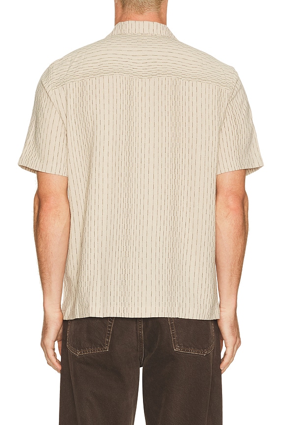 view 2 of 4 Leland Cuban Shirt in Ecru