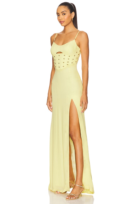 view 2 of 3 ROBE DE SOIRÉE NOW I'M YOUR DAISY in Yellow