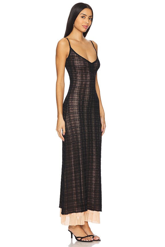 view 2 of 4 ROBE MAXI AGNES in Earth