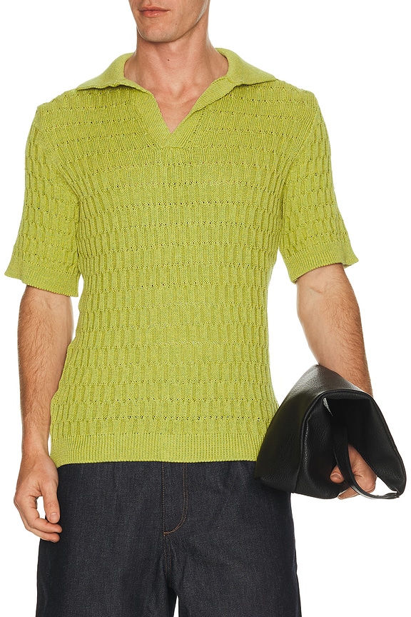 view 1 of 4 Cove Polo in Lime