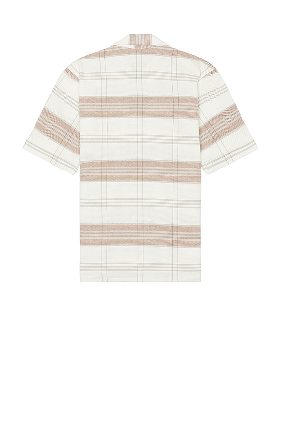 view 2 of 5 Quay Cuban Collar Shirt in White Grid