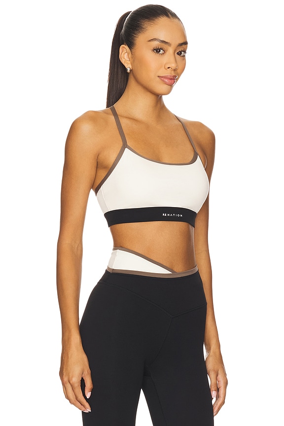 view 2 of 4 SOUTIEN-GORGE DE SPORT SIGNATURE in Whisper White & Walnut