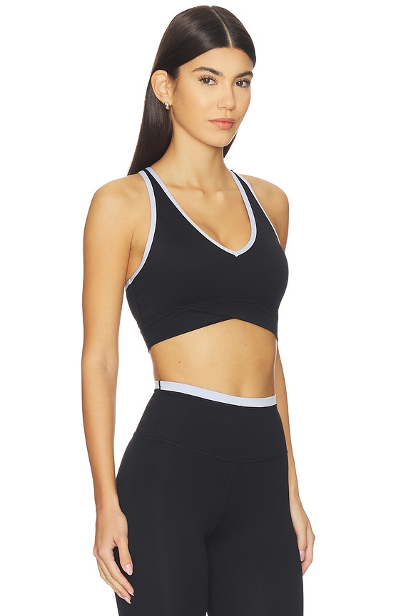 view 2 of 4 SOUTIEN-GORGE DE SPORT VITA in Black & Heather Blue