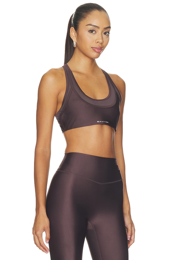 view 2 of 4 SOUTIEN-GORGE DE SPORT FUSION in Dark Plum