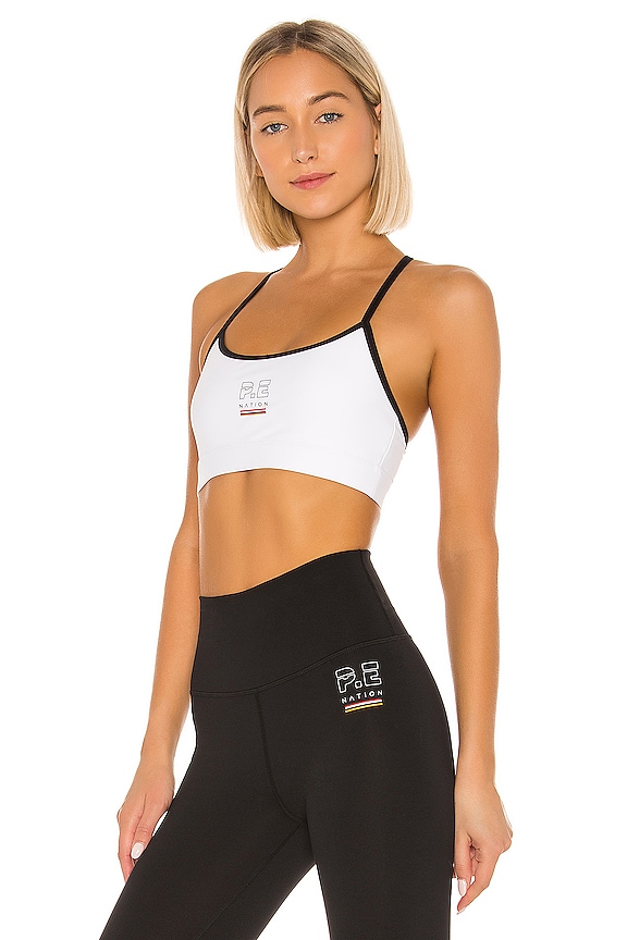 view 2 of 4 Training Day Sports Bra in White