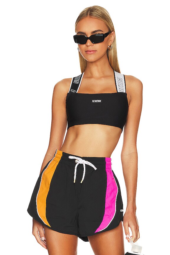 view 2 of 5 SOUTIEN-GORGE DE SPORT FOREFRONT in Black