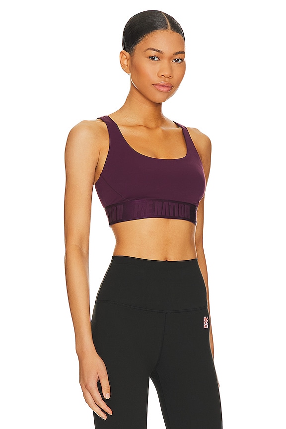 view 2 of 4 BACKCHECK スポーツブラ in Potent Purple