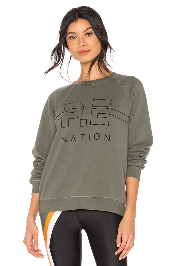 view 1 of 4 Swingman Sweatshirt in Khaki