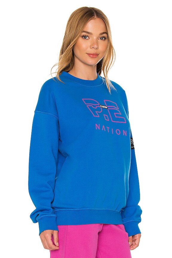 view 2 of 5 Heads Up Sweatshirt in Blue Bright