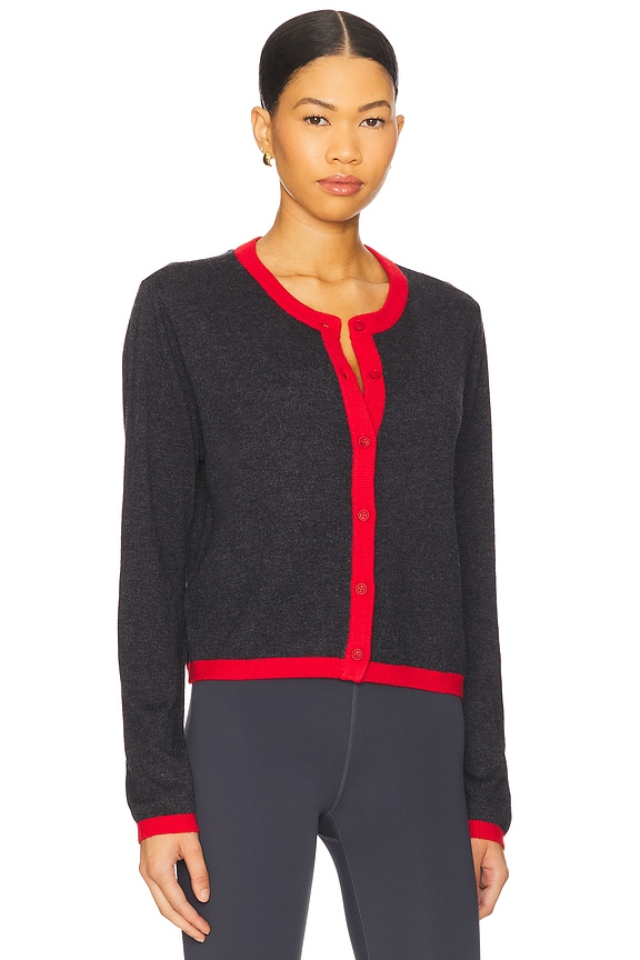 view 2 of 4 Rise Knit Cardigan in Marine Blue