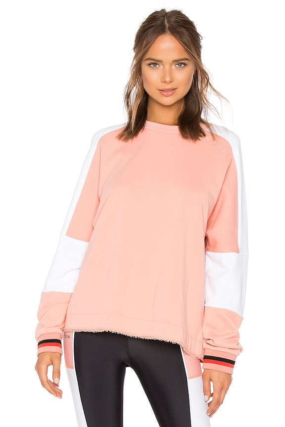 view 1 of 4 SUDADERA ALI BOXER in Pale Pink