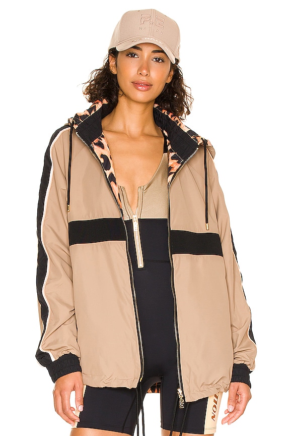 view 1 of 6 Man Down Reversible Jacket in Light Taupe