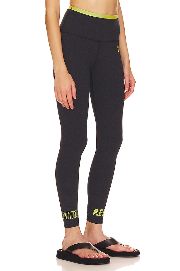 view 2 of 5 ЛЕГГИНСЫ ORBITAL in Charcoal Marl