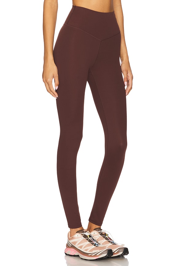 view 2 of 6 Signature Full Length Legging in Mahogany