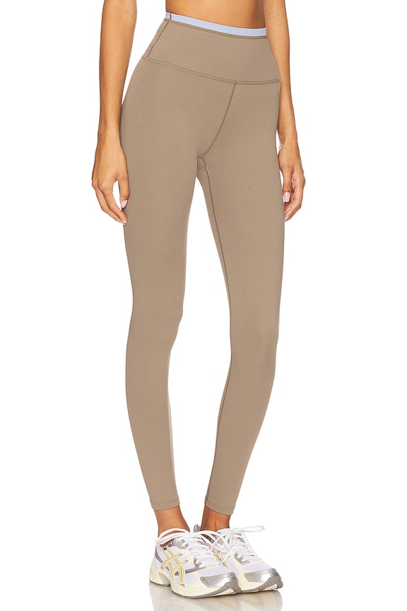 view 2 of 6 Vita Full Length Legging in Fawn & Dusty Blue