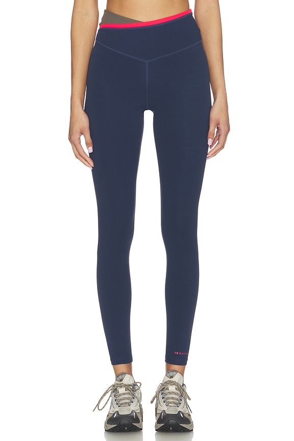 view 1 of 6 LEGGINGS STATUS in Dark Navy
