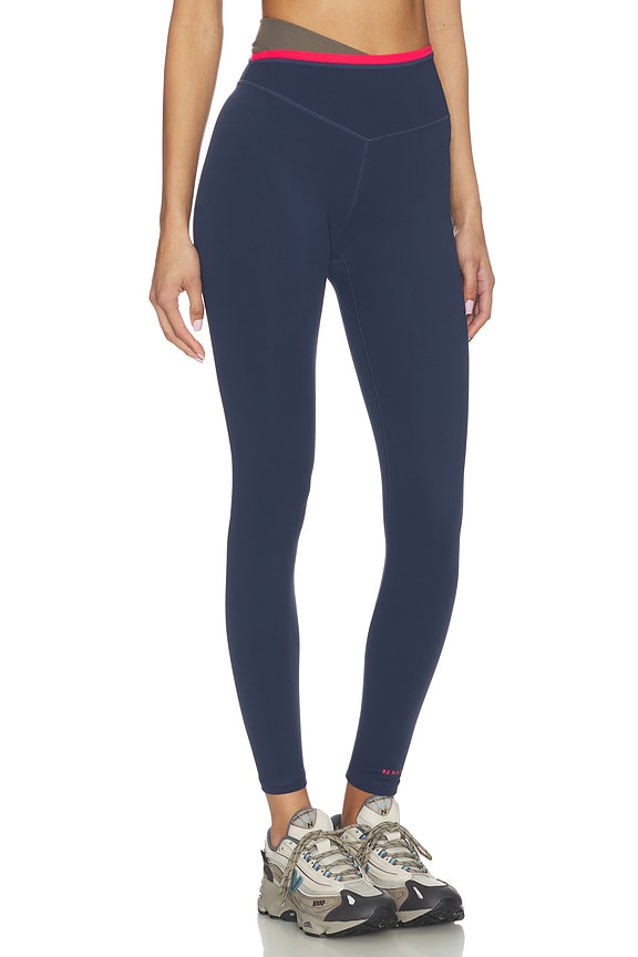 view 2 of 6 LEGGINGS STATUS in Dark Navy