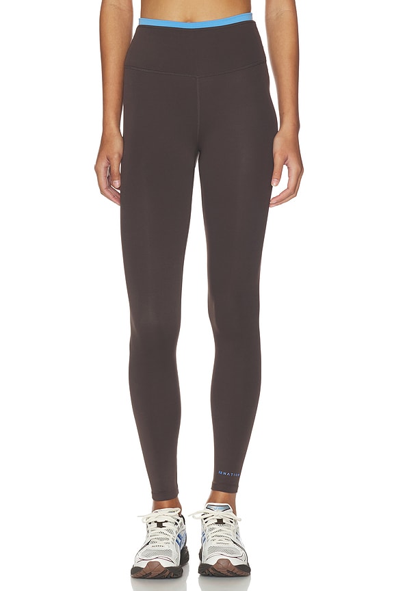 view 1 of 6 Vita Legging in Coffee & Marina