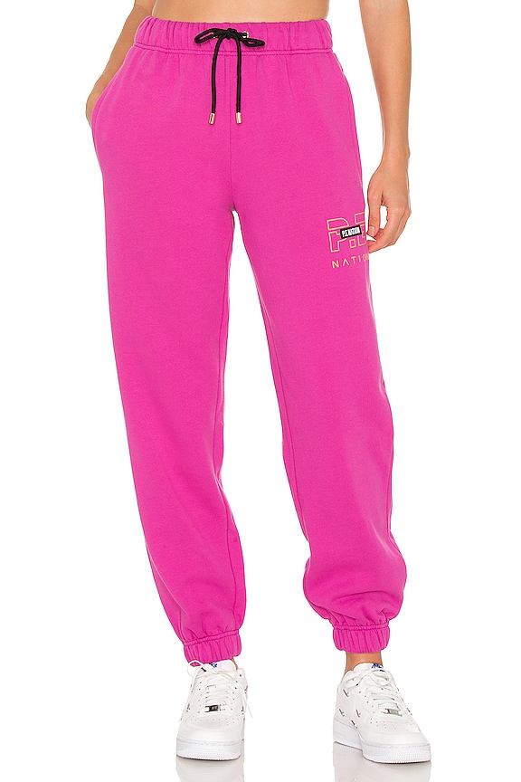 view 1 of 4 Heads Up Trackpant in Pink Dark