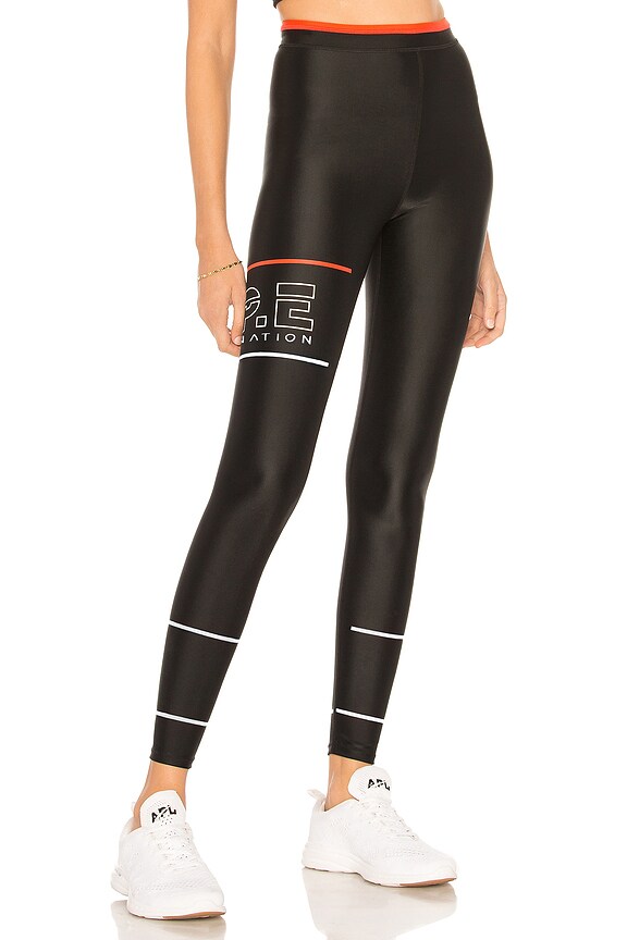 view 2 of 4 Glory Legging in Black & Orange