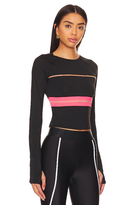 view 2 of 4 Verbena Long Sleeve Top in Black