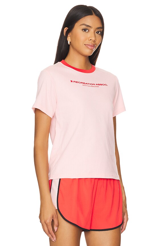 view 2 of 4 ФУТБОЛКА С КОРОТКИМ РУКАВОМ DEPARTMENT in Crystal Rose