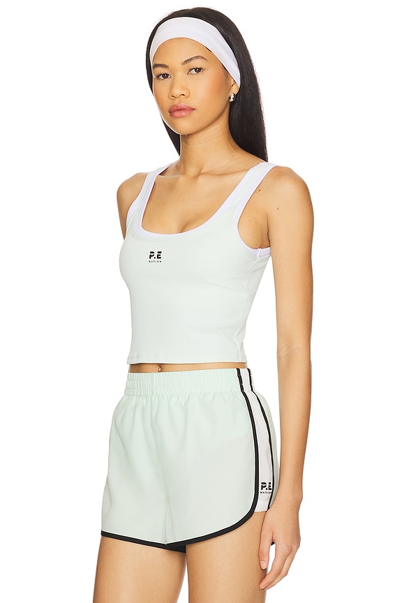 view 2 of 5 FORWARD タンクトップ in Hint Of Mint & Optic White